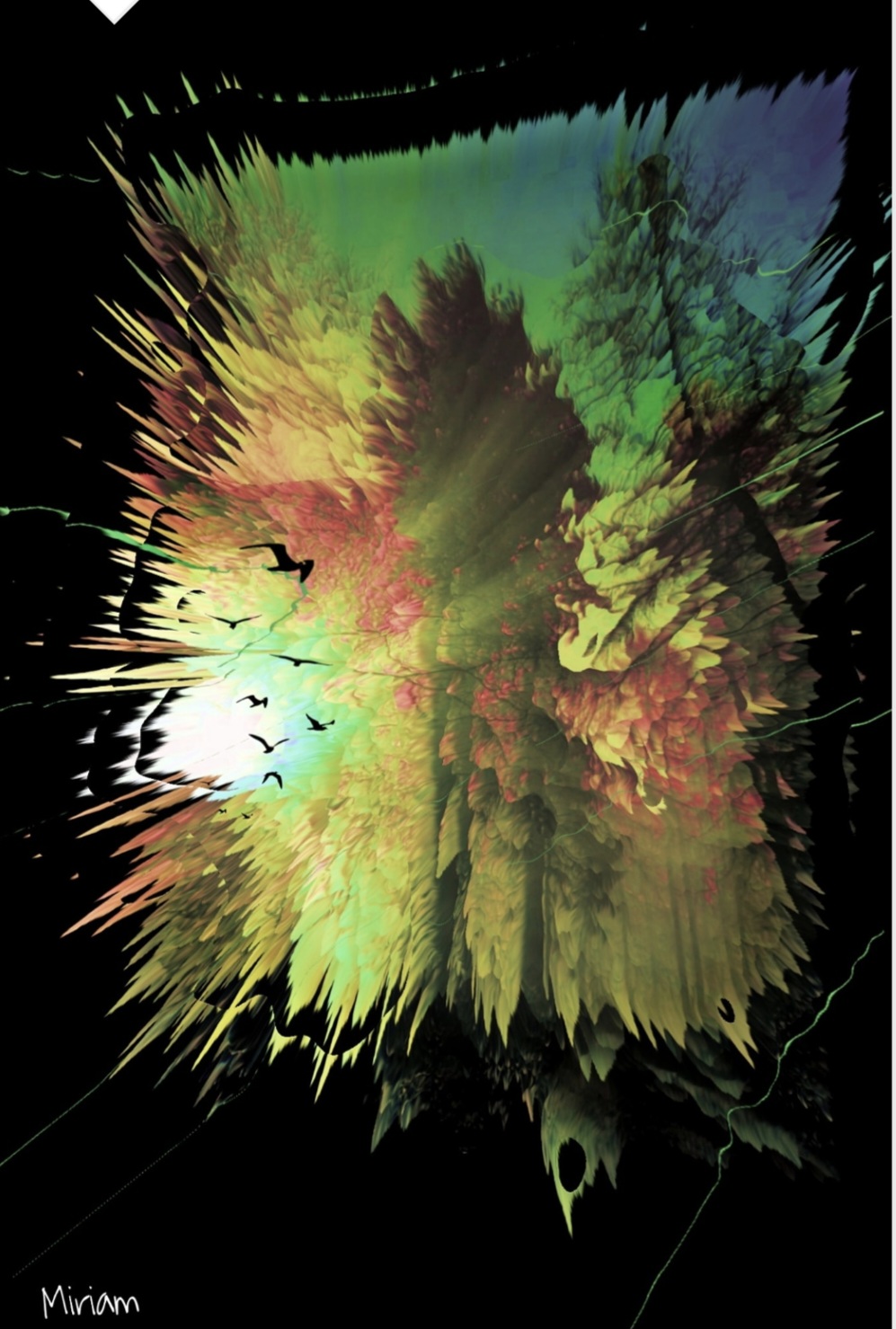 «Places My Mind Enter» by Miriam Costa