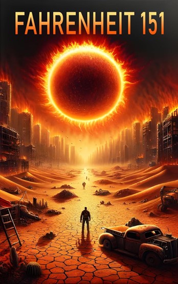 Fahrenheit 451 by Ray Bradbury by Robbie&nbsp;Cheadle