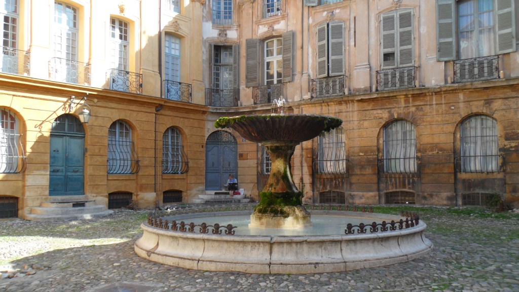 Fountain in Aix-en-Provence, France