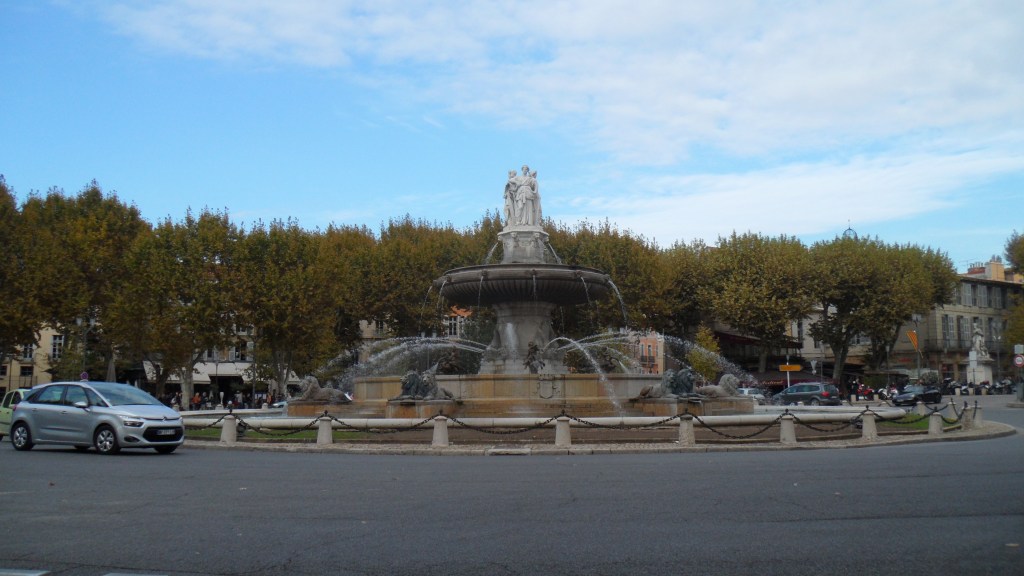 Fountain in Aix-en-Provence, France
