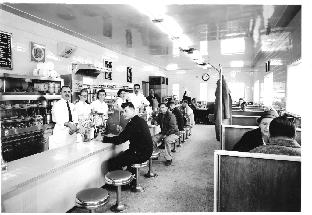 Daddy Comes Home From Angelo’s Coney Island, Flint, Michigan by Karen Paul&nbsp;Holmes